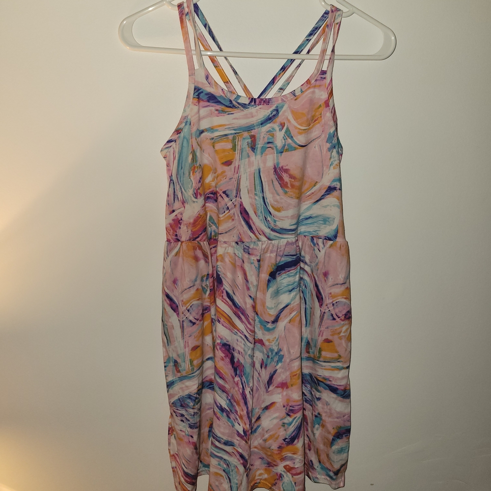 Place Pastel Swirl Dress